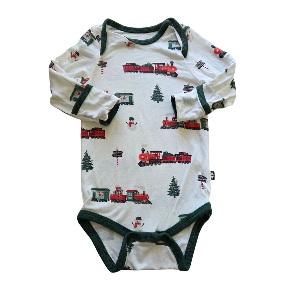 Kyte Baby Holiday Train Bodysuit